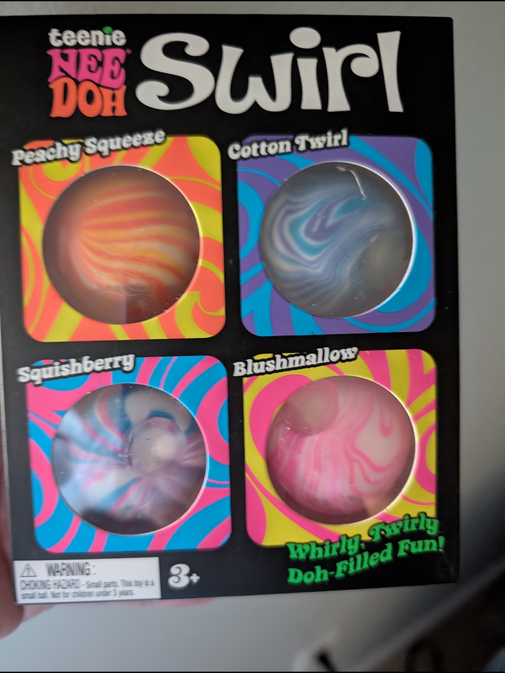 Nee Doh Swirl Mini- 4 Pack